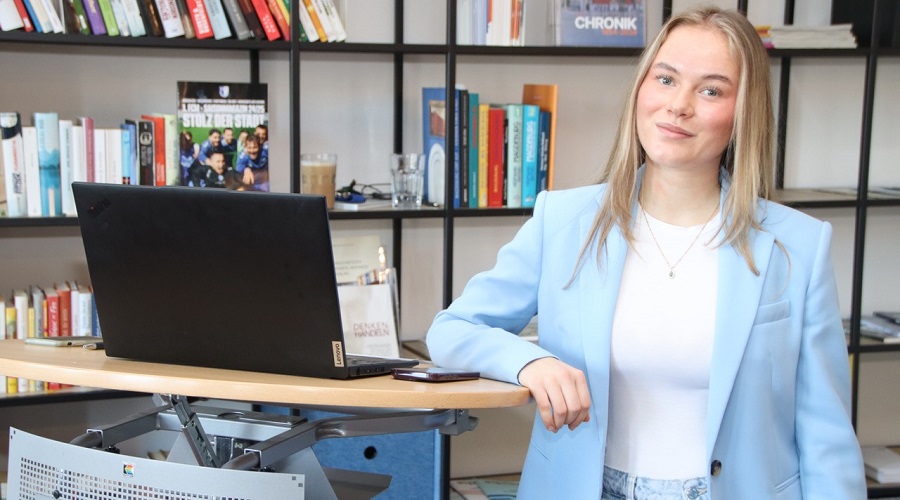 Starker Auftritt im 1. Lehrjahr