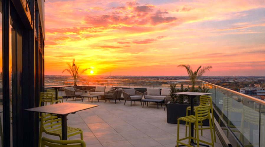 Der Stadt aufs Dach steigen